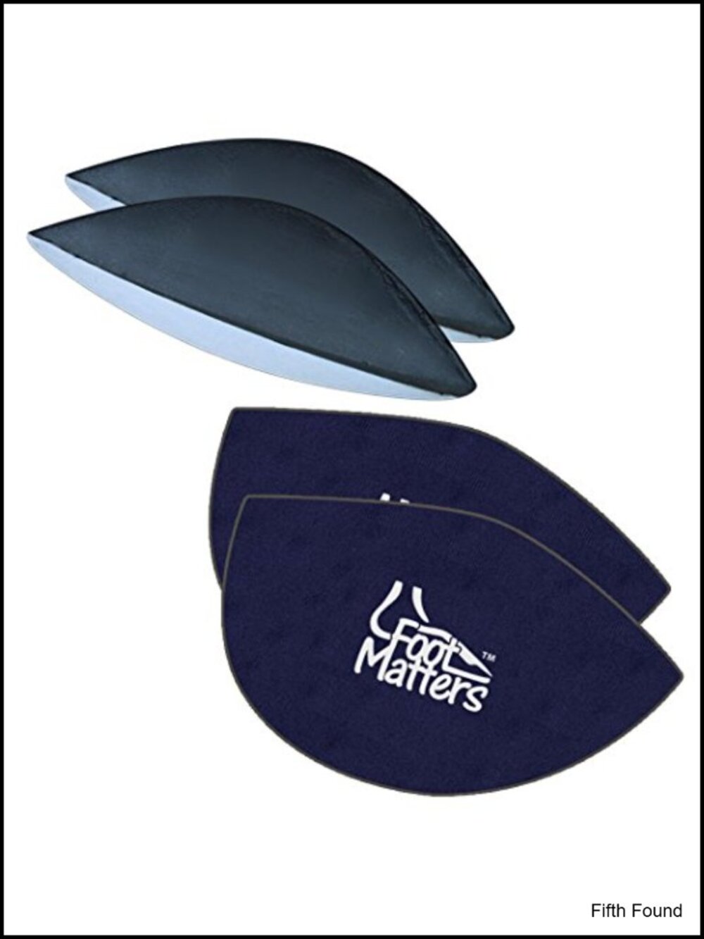FootMatters Arch Support Cushions Large 2 Pairs Foot Strain Relief
